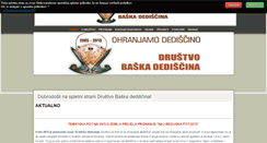 Desktop Screenshot of drustvobaskadediscina.nvoplanota.si