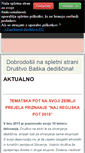 Mobile Screenshot of drustvobaskadediscina.nvoplanota.si